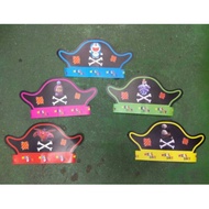 Pirate birthday hat