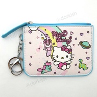 Sanrio Hello Kitty Rainbow Ezlink Card Pass Holder Coin Purse Key Ring