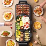 of1489 Barbecue grill, household Korean smokeless outdoor tray, barbecue oven, rack, electric grill tray