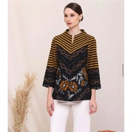 Woven blouse with lining D02