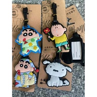 Travel Essential Boarding Pass Consignment Pass Crayon Shin-Chan Dumb Luggage Tag Identification Sma