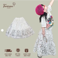 CV19 - [tomnaukidS] Long lace skirt for girls - Size 9-35Kg