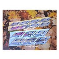 SUPRA FI PGM honda embossed emblem Vario supraBEAT 3D F1 Idling stop emblem F1 pgm idling stop emble