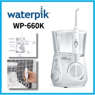 waterpik WP-660 Oral Irrigator Water Flosser low-noise On/off water control LED information panel Widened hose storage 7 Tips .2