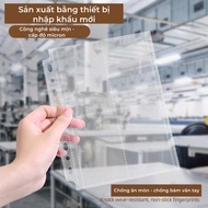 SINGBA SMOOTH ROLLED CPP SHEET VER 5 FOR BINDER A5 A4 2 LINE 3 LINE 6 LINE 4 LINE PHOTO STORAGE - Fo