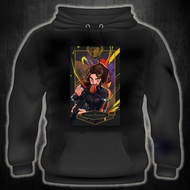 AOT SASHA BLOUSE Printed hoodie unisex