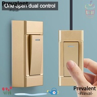 PREVALENT Switch Panel Lamp Panel Hand-squeezed Household 1 Gang 2 Way Bedside Switch