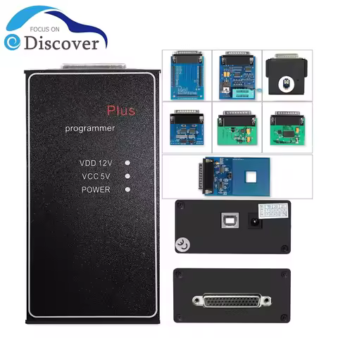 Newest PLUS Full Adapters V777 Support IMMO/Mileage/Airbag Reset PLUS Replace Carprog/Tango Diagnost
