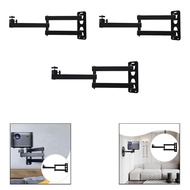 [szluzhen3gv] Projector Wall Mount Bracket Black Easy Installation 1/4" Threaded Interface Rack Heav