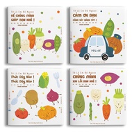 Combo of 4 Ehon books I am a good baby - for children from 2 years old