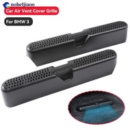 NOBELJIAOO 2Pcs Car Under Seat AC Air Vent Covers Grille Rear Seat Bottom Anit-Blocking Outlet Dust 