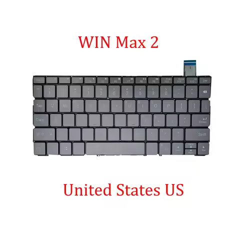 Handheld Gaming Laptop Mini PC Keyboard For GPD WIN Max 2 WINMAX 2 English US New Keyboard WIN Max 2
