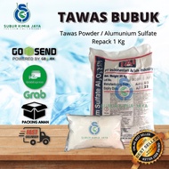 Tawas bubuk / tawas powder / alumunium sulfat 1 KG / Tawas Deodorant / Tawas Ketiak Bubuk