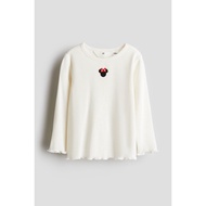 H&M(H&M) Girls Kids Printed Long Sleeve Shirt 1208759_1