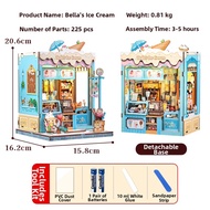 DIY Handmade Miniature Vegetable Store Kit