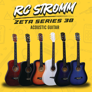 38 inch Acoustic Guitar with Bag, Pick &amp; String Set/ Guitar COMBO/ Gitar Akustik/Guitar Combo