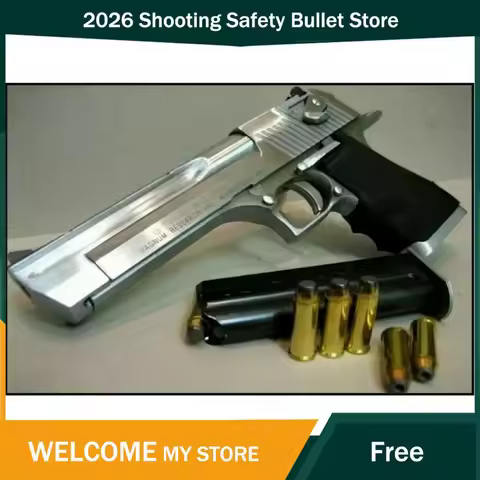 High Definition Metal Wall Art Sign "Vintage Retro Desert Eagle Gun Embossed Tin Sign - 3D Relief Il
