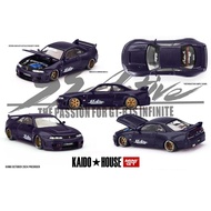 Kaido House x MINI GT 1:64 Skyline GT-R (R33) Active Carbon R V2 Diecast Model Car