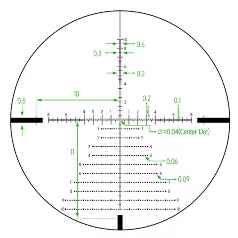 Original Optics V*RT*X 5-25X56 (FFP) Tactical Scope EBR-7C (MRAD) Reticle Scope 1-6X24 1-8X24 6-24X5