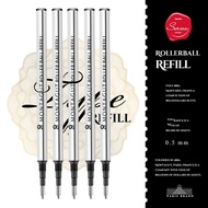 Montagut signature pen refill - 0.5mm nib swirl refill