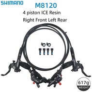 SHIMANO DEORE XT SLX M6100 M6120 M7100 M7120 M8100 M8120 2 or 4 Piston Hydraulic Disc Brake Set for 