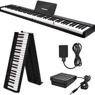 Portable Foldable Electronic Piano88Thickened keys MIDI Bluetooth charging keyboard88Bluetooth conne