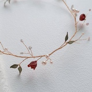 玫瑰森林- 花環 手作新娘飾品 禮物 新娘頭飾/伴娘配飾 擺設