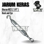 M22 Hard Needle / HOOK & Eye 22mm Screw Span/