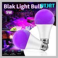 HTJRT LED Lights Bulbs 9W Blacklight E27 Led Bulb UV Level 395nm UV Light Party Body Paint Fluorescent Led Lights For Disco Party Bar EHTTR