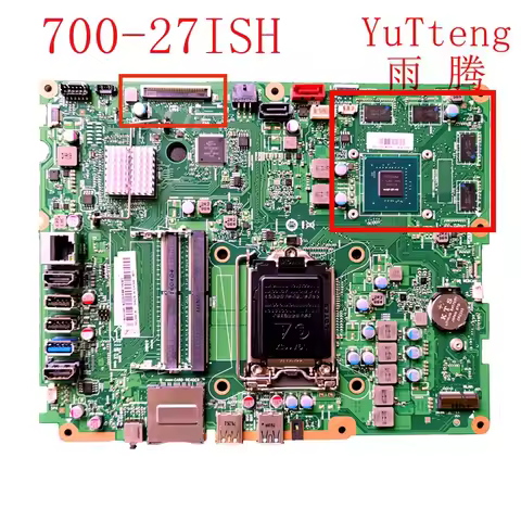 for Lenovo AIO 700-27ISH all-in-one motherboard 00UW027 1151 100% independent graphics motherboard t