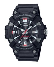 Casio นาฬิกาข้อมือ ผู้ชาย สายเรซินสีดำ รุ่น MW-600F-1A/MW-600F-2A/ รุ่น MW-610H-1A/MW-610H-2A/MW-610