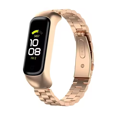 Stainless Steel Watchband For Samsung Galaxy Fit 2 SM-R220 Replacement Strap For Fit2 SM-R220 Access