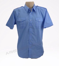 保安制服 保安恤衫 藍色軍裝 Security Uniform Security Shirt