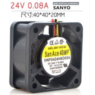 SANYO 9WF0424H6D05A 24V 0.08 A 4CM 4020 Fenaco System Fan