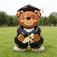 ✨Graduation Season✨Graduation Bear Balloon Bachelor Cap Bear Balloon Graduation Ceremony Graduation 