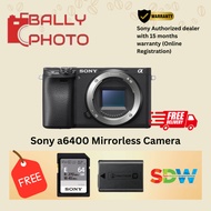 Sony ILCE-6400 / A6400 Mirrorless Camera (Free 64GB + NP-FW50 Battery + SDW Course)