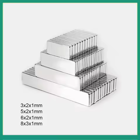 3x2x1 5X2x1 8x3x1 Small Block Magnets 3*2*1 For Home Refrigerator,Office,DIY 5*2*1 Strong Powerful M