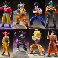Action figure son goku dragon ball shf trunks vegeta goku akuma picollo