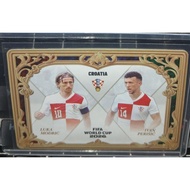 Kayou Panini World Cup 2026 Player Card Croatia Couple Card (Modric - Perisic) Extremely Rare Gold B