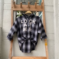 2hand striped shirt 58cm long, code 307