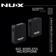 NUX B10 2.4GHZ WIRELESS VLOG SYSTEM (NUX/ WIRELESS MICROPHONE/ VLOG/ ZOSO MUSIC)