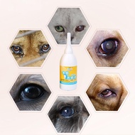 30ml Pet Eye Wash Dog Tear Drops Cat and Dog Eye Tear Stains Ear Cleanser Mite and J9F5