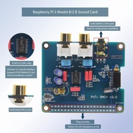 Versi bersalut Raspberry Pi Dedicated HIFI DAC+Kad Bunyi Antara I2S pifi DAC PCM5122 Cip