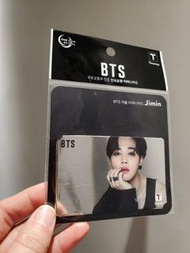【包郵】剩1【BTS - Jimin 智旻】全新未拆 T-Money