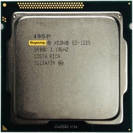 Xeon E3 E3-1225 1225 3.1 GHz ใช้ Quad-Core Quad-Thread เครื่องประมวลผลซีพียู6M 95W LGA 1155