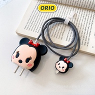 Bộ Ốp Củ Sạc Bảo Vệ Chống Đứt Gãy Dây Sạc Cho Điện Thoại Phụ Kiện Tai Nghe Bluetooth ORIO