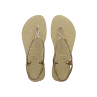 HAVAIANAS รองเท้าแตะผู้หญิง Luna Premium Sandals SAND GREY 41461300154F_C3CMXX