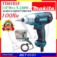 MKT-0101 [100% ORIGINAL] TD0101F MAKITA IMPACT DRIVER 1/4" X 230W