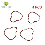 4PCS Intake Manifold Gasket Seal ZJ0113111 13191600 For Mazda 2 DE DH 3 ZJ VE ZY DE ZY VE ZJ 46 Z6 A