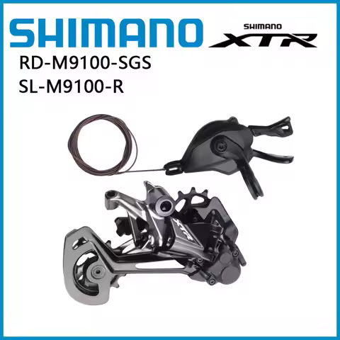 SHIMANO XTR M9100 Rear Derailleur M9100 Right Shifte Lever Clamp Band 12-speed MTB groupset For Moun